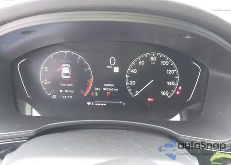 2022 Honda Civic Sport z USA, uszkodzony, nr VIN 2HGFE2F54NH560327